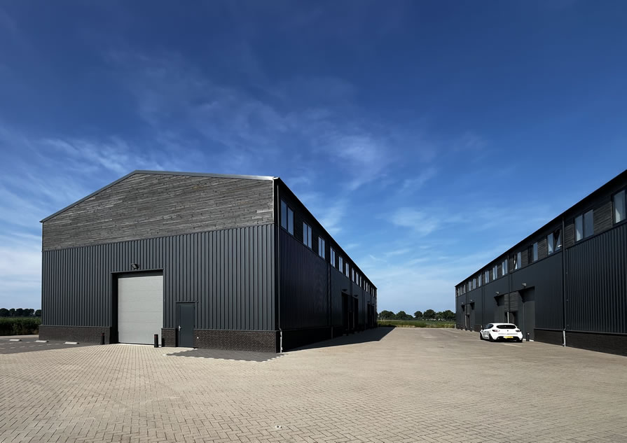 Gebouwen met elk 5 bedrijfsunits