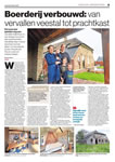 Artikel Brabants Dagblad feb.2021 - Restauratie monumentale boerderij